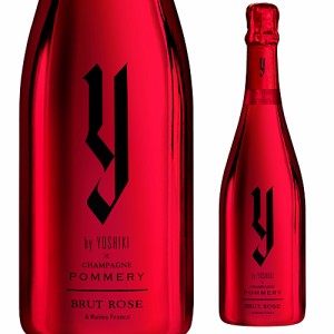 シャンパーニュ ワイ バイ ヨシキ × ポメリー ブリュット ロゼ 750ml Y by YOSHIKI シャンパン