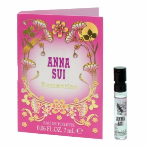 アナスイ  ロマンティカ オードトワレ EDT スプレー 2ml  ミニ香水 ANNA SUI 香水 香水・フレグランス  サンプル メール便無料[A][TN50]