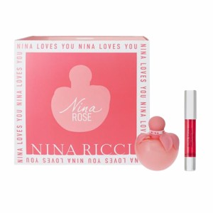 ニナリッチ  ニナ ローズ コフレセット B オードトワレ EDT50ml＋リップスティック 2.5g NINA RICCI 香水・フレグランス [3324]  ギフト