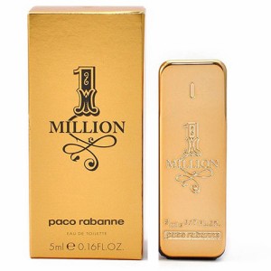 パコラバンヌ ワンミリオン オードトワレ EDT ボトル 5ml ミニ香水 PACO RABANNE 香水 香水・フレグランス [9416] ミニチュア メール便無