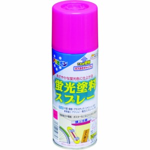 アサヒペン 507747 蛍光塗料スプレー 300ML ピンク