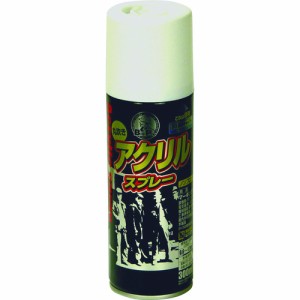 アサヒペン 605108 BIGPRO アクリルスプレー 300ML 白