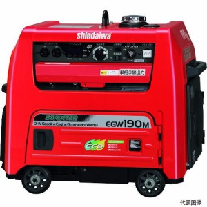 (代引き不可) 新ダイワ ガソリンエンジン発電機兼用溶接機 EGW190M-IST