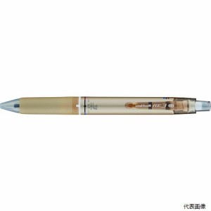 三菱鉛筆 URE350005.25 uni 消せる3色ゲルインクボールペン RE:3 シャンパンゴールド