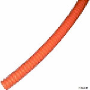(代引き不可) CGT-5OR TRUSCO コルゲートチューブ オレンジ スリット入り 内径5 長さ10m 1巻