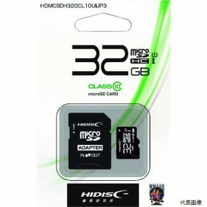 磁気研究所 HDMCSDH32GCL10UIJP3 ハイディスク マイクロSD32GB