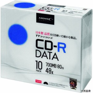 磁気研究所 TYCR80YP10SC ハイディスク CD-R 10枚スリムケース入り