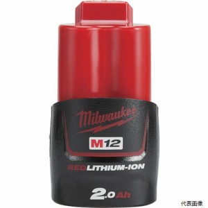 M12 B2 JP ミルウォーキー 充電インパクトレンチ用電池パック M12 2.0AHバッテリー