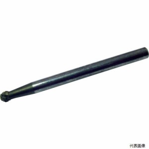 スーパーツール SB8A02 スーパー スーパー超硬バー オール超硬タイプ 球型(ダブルカット)刃径:3.0mm 刃長:2.5mm 軸径:3.0mm