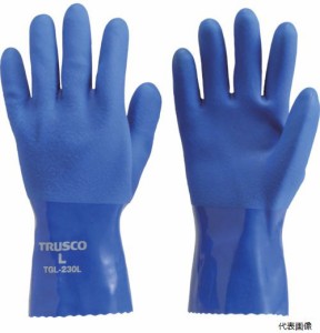 TGL-230LL TRUSCO 耐油ビニール手袋 LLサイズ