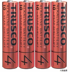 TLR03GL-40 TRUSCO アルカリ乾電池10年 単4 お得パック (1Pk(箱)＝40本入)