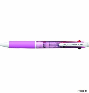 三菱鉛筆 SXE340007.13 uni ジェットストリーム3色ボールペン ピンク