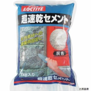 ヘンケル DCG-01K LOCTITE 超速乾セメント 灰色 1kg (1個入) 4536231