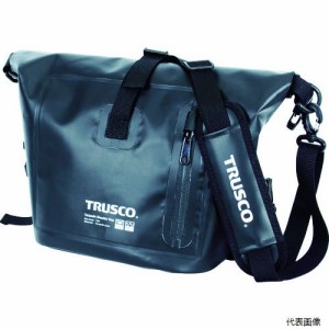 TSB-BK TRUSCO 防水ターポリンショルダーバッグ ブラック