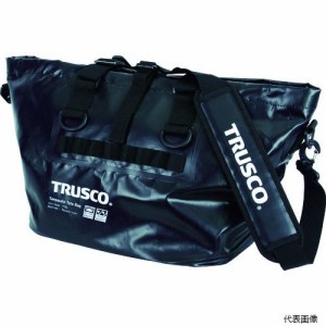 TTBL-BK TRUSCO 防水ターポリントートバッグ Lサイズ ブラック