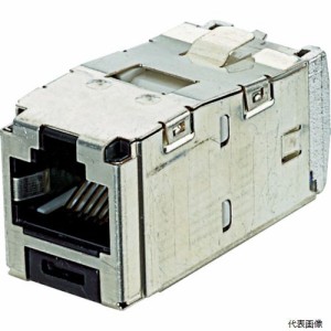 パンドウ CJS6X88TGY イット カテゴリ6A シールド付きモジュラージャック