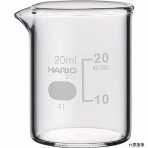 ハリオサイエンス B-20-SCI HARIO ビーカー 目安目盛付 20ml