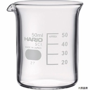 ハリオサイエンス B-50-SCI HARIO ビーカー 目安目盛付 50ml