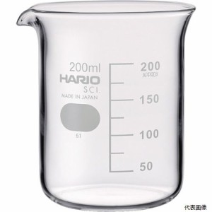 ハリオサイエンス B-200-SCI HARIO ビーカー 目安目盛付 200ml