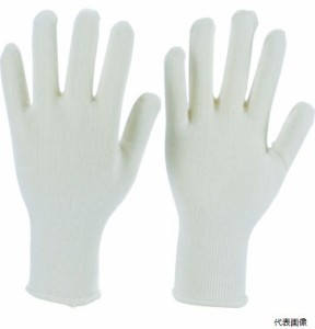 TKIN-M TRUSCO 革手袋用インナー手袋 Mサイズ 綿100%