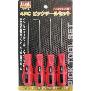 TRAD 4pc ピックツールセット SPT-4 sk350120