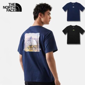 ノースフェイス 半袖Tシャツ バンダナ柄 メンズ UV 生地厚 THE NORTH FACE バックプリント 81NA