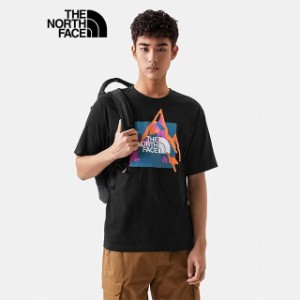 ノースフェイス 半袖Tシャツ バンダナ柄 メンズ UV 生地厚 THE NORTH FACE バックプリント 81MW