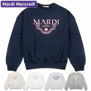 マルディメクルディ Mardi Mercredi スウェット SWEATSHIRT GRAND ALUMNI CLASSIQUE 長袖 レディース 韓国 ファッション アパレル