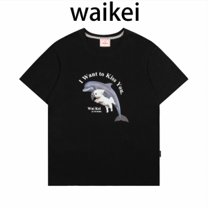 WaiKei マルチーズ Tシャツ 半袖 シャツ カットソー ワイケイ 男女兼用 ユニセックス 韓国