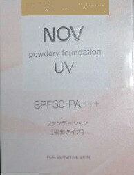 NOV　ノブ　 パウダリーファンデーションUV【オークル30】　 (リフィル)　12ｇSPF30PA+++【メール便発送可】 3個以上は宅配便発送 