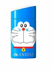 【限定品】資生堂　アネッサ パーフェクトＵＶ　スキンケアミルク　Ｎ　60ml『ドラえもん』限定パッケージ＜日焼け止め用乳液＞(うるうる