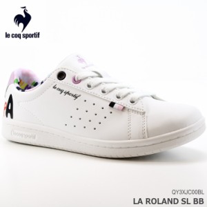 ルコック スニーカー le coq sportif（ルコックスポルティフ）ラ ローラン SL ビッグロゴ LA ROLAND SL BB QY3XJC00BL レディース スニー