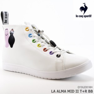 ルコック スニーカー le coq sportif（ルコックスポルティフ）LA アルマ MID II T+R BB ホワイトLA ALMA MID II T+R BB QY3XJD01WH レデ