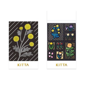 KITTA フラワー キングジム 文具 かわいい デコレーション