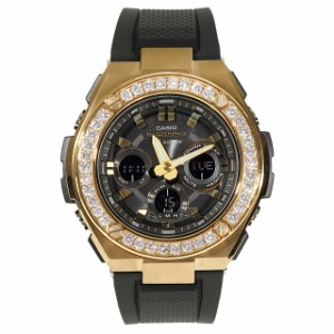 G-SHOCK GST ｗ300 Gスチール ゴールド 大粒4mmCZダイヤ（キュービックジルコニア）カスタムベゼル 18K GOLD カスタム