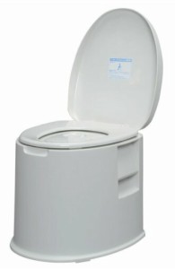  アイリスオーヤマ　ポータブルトイレ　TP-420V　 コンパクト　樹脂製　ポータブル　トイレ　在宅介護用品　簡易トイレ