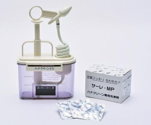  ハナクリーンEX　デラックスタイプ　鼻洗浄器　300mL　専用洗浄剤30包付 【鼻洗浄】