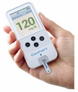  【3点セット】ニプロ　ケアファストR（本体・LSランセット1箱・アルコール消毒綿1箱）血糖値測定器