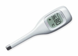  婦人用電子体温計［けんおんくん］　実測・予測式　MC-672L 　健康管理　体温計　感染対策　口中　専用基礎体温　婦人体温計
