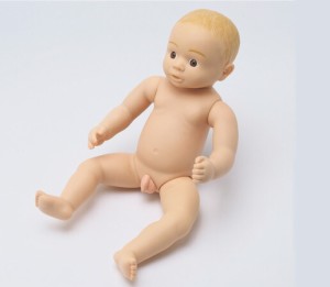 沐浴用人形　ひかり　 赤ちゃん人形　男児・女児供用