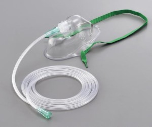  プロシェア中濃度酸素マスク（大人用）10個入　KM-212 酸素投与キット 【呼吸関連】【酸素マスク】【ラッテクスフリー】【人工呼吸】