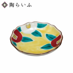 九谷焼 3.5号皿 紅白椿＜父の日 ギフト 花以外 2024 和食器 皿 人気 ギフト 贈り物 結婚祝い/内祝い/お祝い/＞