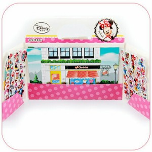 【送料無料】Disney MINNIE MOUSE　ミニーマウス　ミッキーマウス　デイジーダック　ウォルト・ディズニー　クッションシール　約23*26cm