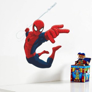 【送料無料】ターザン　スパイダーマン　Spider-Man　Disney　ディズニー　ウォールステッカー 37*40cm G68