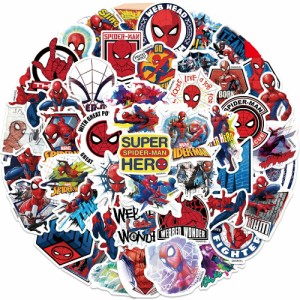 【送料無料】スパイダーマン　ステッカー　Spider-Man マーベル ディズニー ウォールスッテッカー 壁紙シール wallsticker disney 3〜6cm
