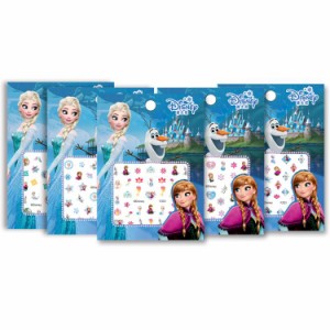 【送料無料】アナと雪の女王　Frozen　ネイルステッカー　Disney プリンセス　ウォルト・ディズニー ネイルシール　約11*8cm　全5種類か