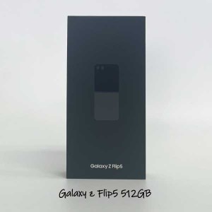Galaxy Z Flip5 グラファイト 本体 SIMフリー 5G 512GB 新品 韓国版 補償1年 SM-F731N