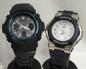 恋人たちのGショック ペアウオッチ G-SHOCK BABY-G  ペア腕時計 カシオ 2本セット gショック ベビーg アナデジ AWG-M100BC-2AJF BGA-1100