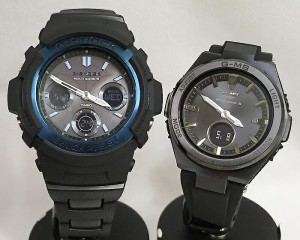 恋人たちのGショックペアウオッチ G-SHOCK BABY-G  ペア腕時計 カシオ 2本セット gショック 電波ソーラー AWG-M100BC-2AJF MSG-W200G-1A2