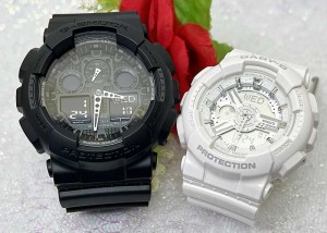 恋人たちのGショック ペアウオッチ  g-shock G-SHOCK BABY-G  ペア腕時計 カシオ 2本セット  GGA-100-1A1JF BA-110-7A3JF ラッピング無料